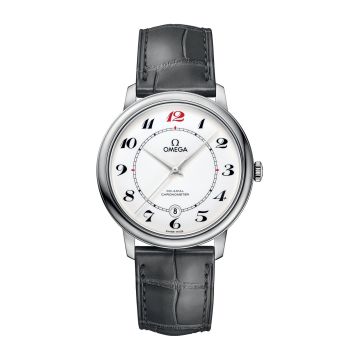 Omega De Ville Prestige Co-Axial 39.5 White Gold / Enamel / 50th Anniversary