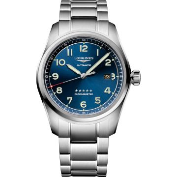 Longines Spirit Automatic 42 Blue / Bracelet