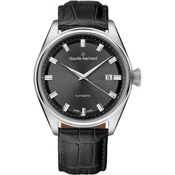 Claude Bernard Proud Heritage Automatic Date Grey / Black