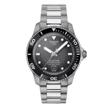 Tissot Seastar 1000 Powermatic 80 40 Stainless Steel / Grey / Bracelet