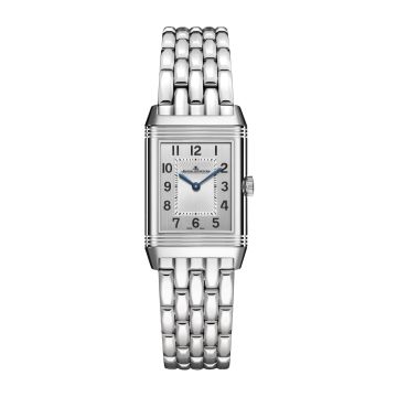 Jaeger-LeCoultre Reverso Classic Small Duetto Stainless Steel / Silver / Bracelet