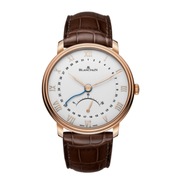 Blancpain Villeret Ultraplate Quantième Seconde Rétrograde Red Gold / Opalin