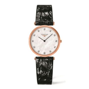 Longines La Grande Classique 29 Quartz Stainless Steel / PVD Red / MOP