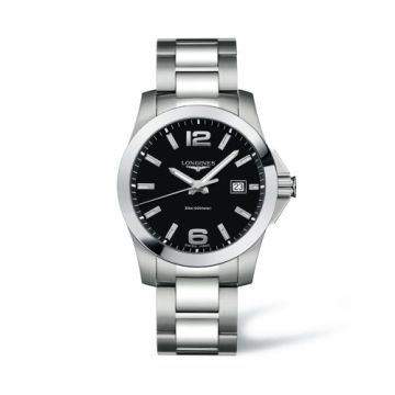 Longines Conquest Quartz 41mm Black