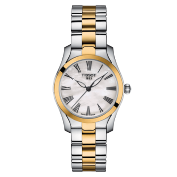 Tissot T-Wave Stainless Steel - Yellow Gold / MOP / Bracelet