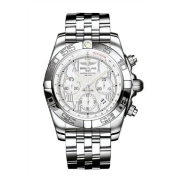 Breitling Chronomat 44 Stainless Steel / Antarctica White / Bracelet