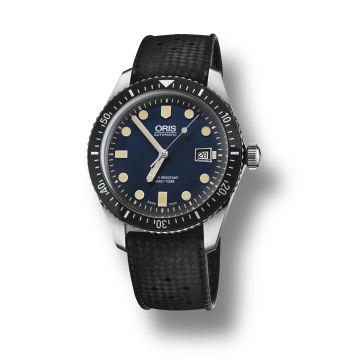Oris Divers Sixty-Five 42 Stainless Steel / Blue / Rubber
