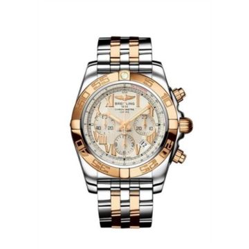 Breitling Chronomat 44 Stainless Steel / Rose Gold / Sierra Silver Roman  / Bracelet