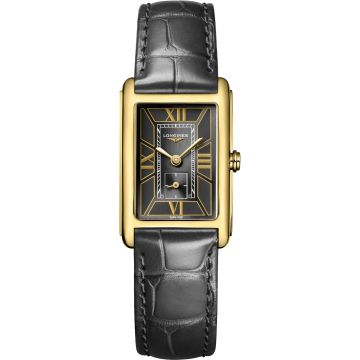 Longines DolceVita 20.5 Quartz Yellow Gold / Grey