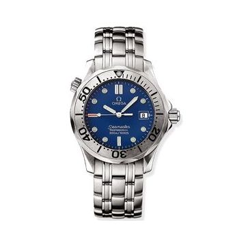 Omega Seamaster Diver 300M Quartz 41 Stainless Steel / Blue / Bracelet / Japan