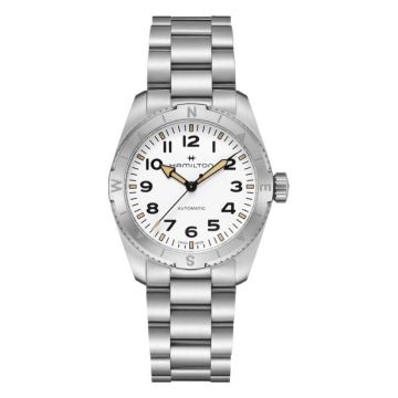 Hamilton Khaki Field Expedition 37 Stainless Steel / White / Bracelet