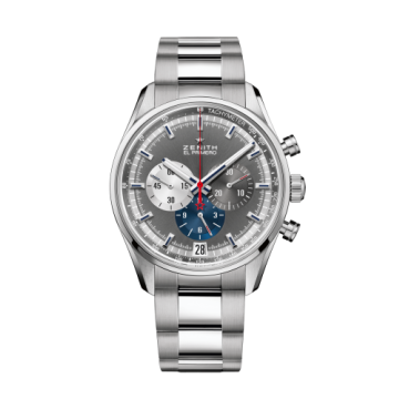 Zenith El Primero Chronomaster 42 Stainless Steel / Anthracite / Bracelet