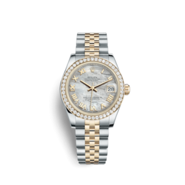 Rolex Datejust 31 Rolesor Yellow Diamond / Jubilee / MOP Roman