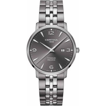 Certina DS Caimano 39 Titanium / Grey / Bracelet