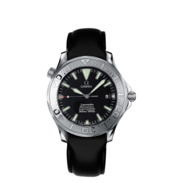 Omega Seamaster Diver 300M Automatic 41 Stainless Steel / White Gold / Black / Leather