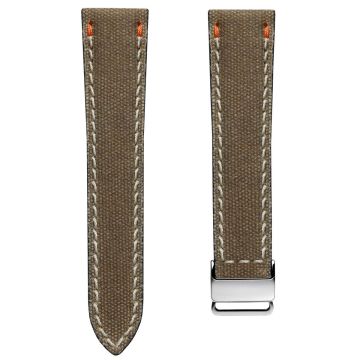 Vector-X1 Canvas Watch Strap Aircraft Buckle - Desert Tan - 22mm