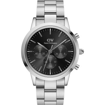 Daniel Wellington Iconic Chronograph Link Onyx Ø 40mm