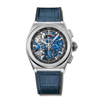 Zenith Defy El Primero 21 Titanium / Skeleton / Alligator
