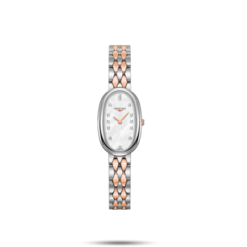 Longines Symphonette S Stainless Steel / Rose Gold / Diamond