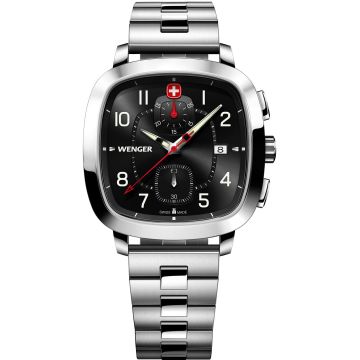 Wenger Sport Chrono Ø 39.5mm Silver / Black