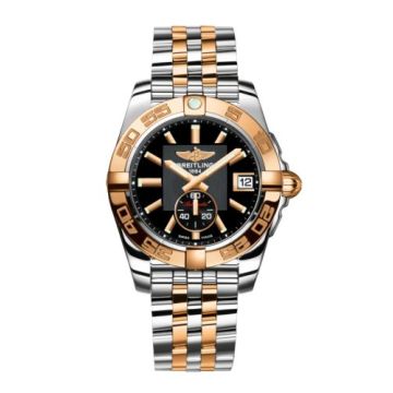 Breitling Galactic 36 Automatic Stainless Steel / Rose Gold / Volcano Black / Bracelet