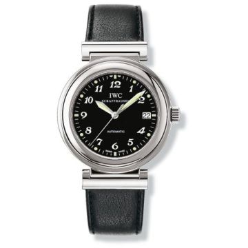 IWC Schaffhausen Da Vinci SL Stainless Steel / Black Breguet / Nappa