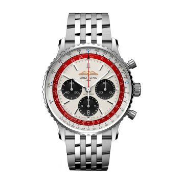 Breitling Navitimer  B01 Chronograph 43 Stainless Steel / Boeing 747 / Bracelet