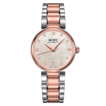 Mido Baroncelli Donna Stainless Steel - Rose Gold / MOP / Bracelet