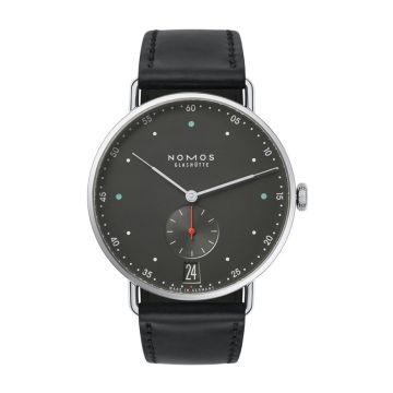 Nomos Glashütte Metro 38 Datum Urban Grey