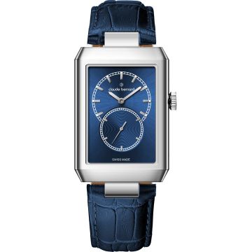 Claude Bernard Ora Vera Small Seconds Lady Silver / Blue