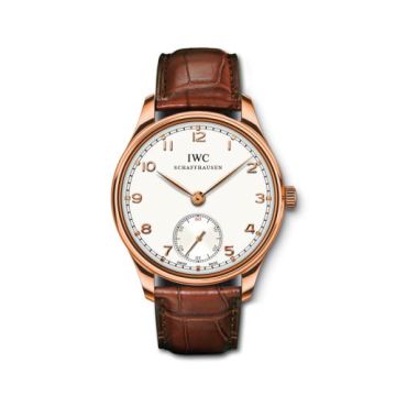 IWC Schaffhausen Portuguese Hand-Wound Rose Gold Boutique Edition