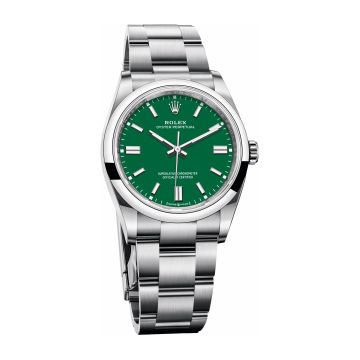 Rolex Oyster Perpetual 36 Stainless Steel / Green