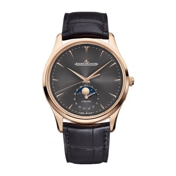 Jaeger-LeCoultre Master Ultra Thin Moon Pink Gold / Grey / Boutique Edition