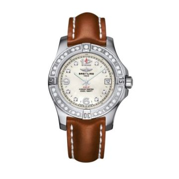 Breitling Colt 36 Diamond / Pearl Diamond / Calf