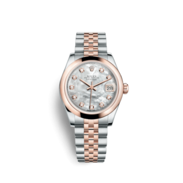 Rolex Datejust 31 Rolesor Everose Domed / Jubilee / MOP