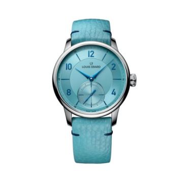 Louis Erard Excellence Petite Seconde 39 Stainless Steel / Bleu Glacier