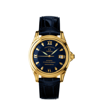 Omega De Ville Co-Axial 37.5 Red Gold / Blue / LTD