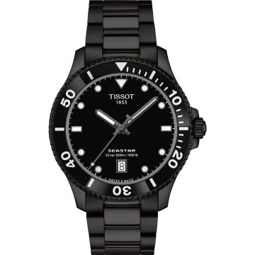 Tissot Seastar 1000 Quartz 40 PVD / Black / Bracelet
