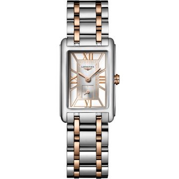 Longines DolceVita 20.8 Quartz Stainless Steel - Pink Gold / Two-Tone Roman / Roman