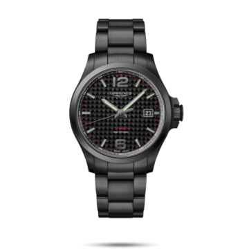 Longines Conquest V.H.P. 43 PVD / Carbon / Bracelet
