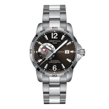 Certina DS Podium GMT Titanium / Grey / Bracelet