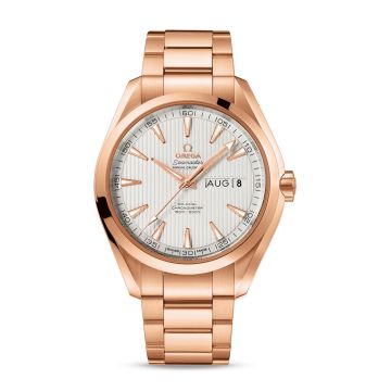 Omega Seamaster Aqua Terra 150M Co-Axial 43 Annual Calendar Red Gold / Silver / Bracelet
