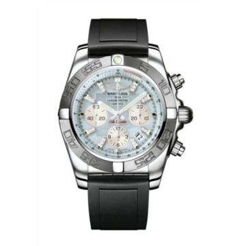 Breitling Chronomat 44 Stainless Steel / MOP / Rubber