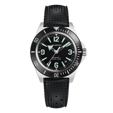 Wolbrook de Plongée Automatique Skindiver II - Lum Vert & Cadran Noir