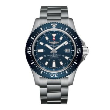 Breitling Superocean 44 Special Stainless Steel / Marine Blue / Bracelet