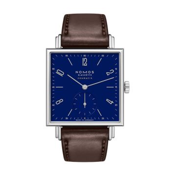 Nomos Glashütte Tetra Neomatik 39 175 Years Watchmaking Glashütte Blue