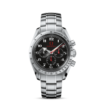 Omega Speedmaster Broad Arrow Stainless Steel / Black / Bracelet / Olympic Timeless