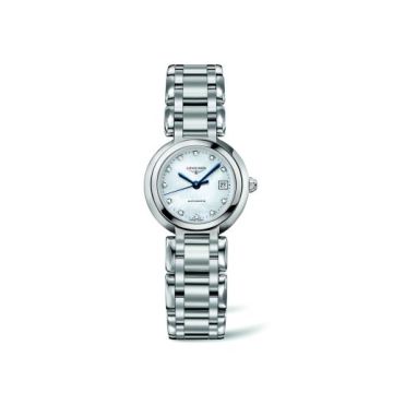 Longines PrimaLuna Automatic 26.5 Stainless Steel / MOP / Bracelet