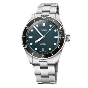 Oris Divers Sixty-Five 39 Stainless Steel / Blue / Bracelet