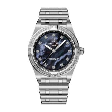 Breitling Chronomat 28 Stainless Steel - Diamond / Black MOP